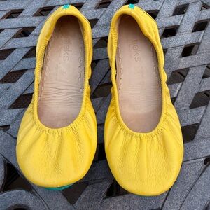 Mustard Tieks, EUC, worn only a handful of times. Very comfortable!